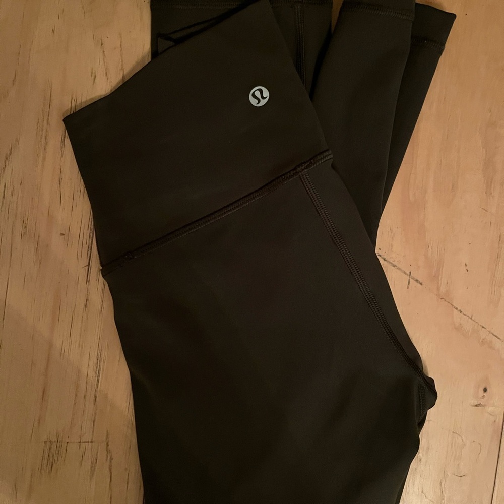 Olive Lululemon Leggings